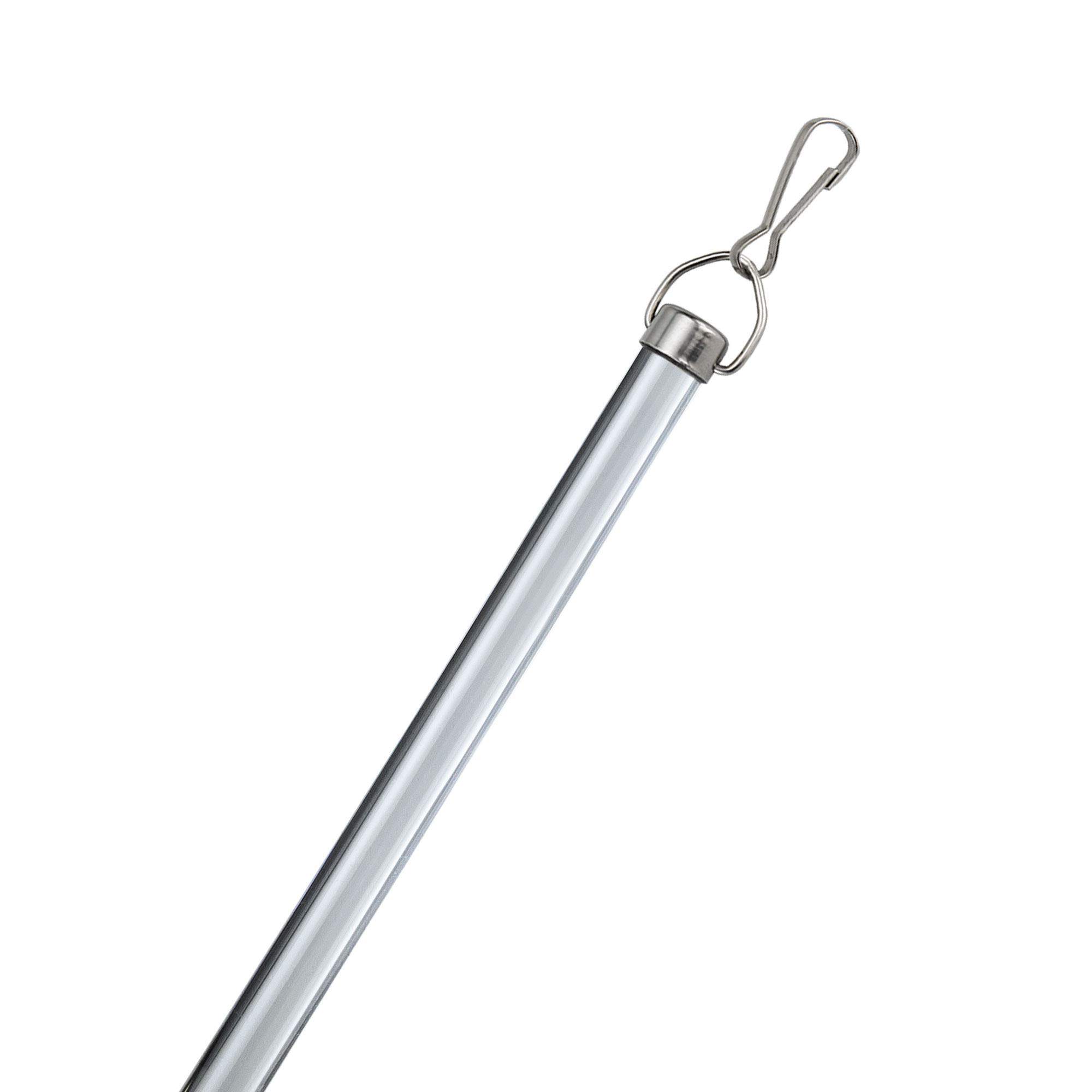 Acrylic Wands Drapery Pull Handles - 2 Rods -2 Acrylic Wands Drapery Pull Handles - 2 Rods -2