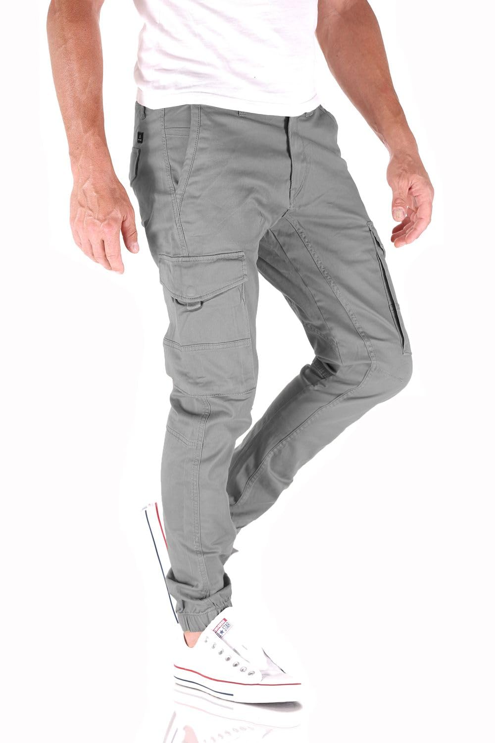 Jack & Jones Herren Jpstpaul Flake Cargo Olive Night Noos
