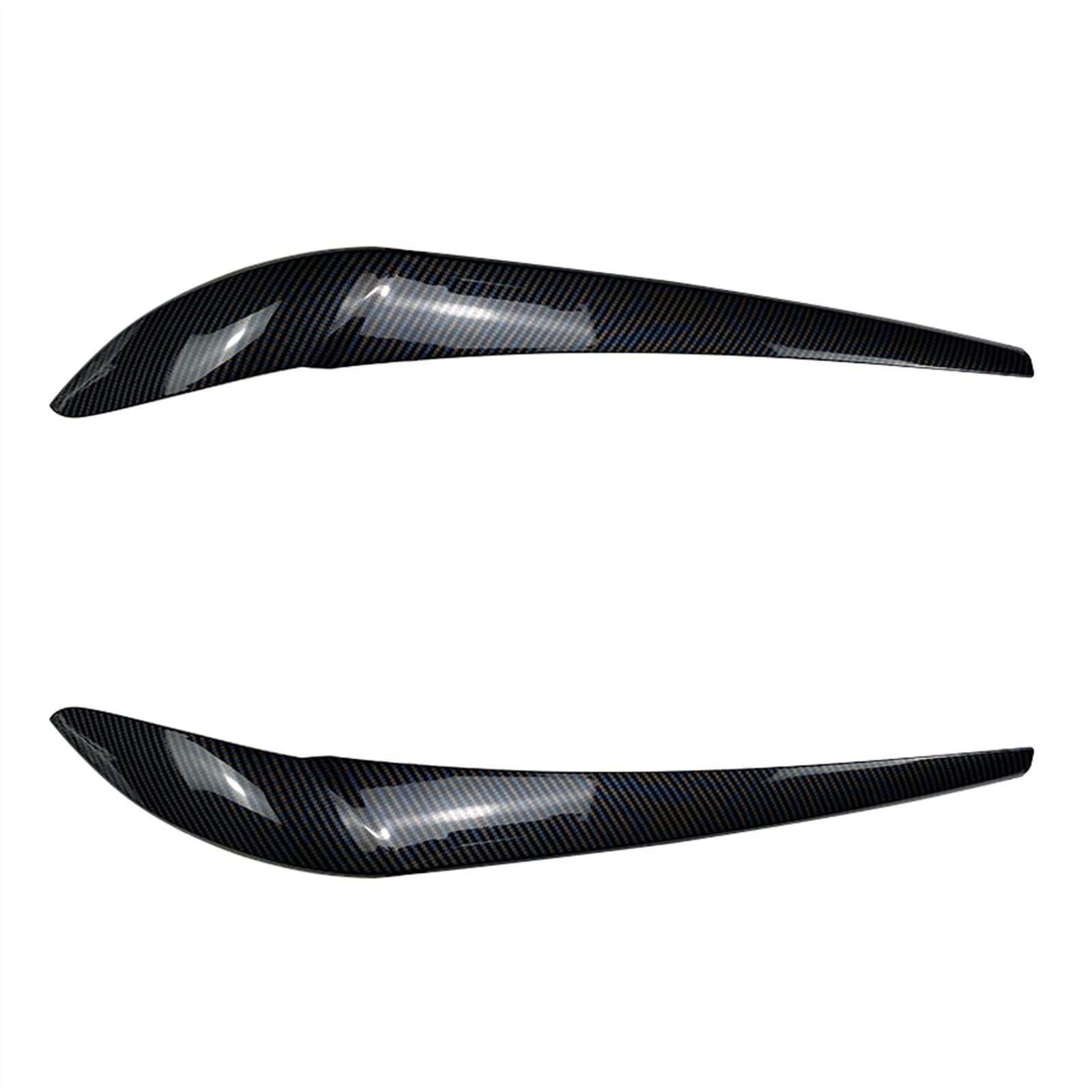 Car Modeling Accessories Headlight Eyelids Eyebrows Decorate Sticker for X3 F25 X4 F26 2014 2015-2018(Carbon Look)