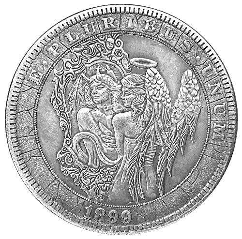 Thompson Emporium Angels n Demons V3 Novelty Good Luck Heads Tails Challenge Coin