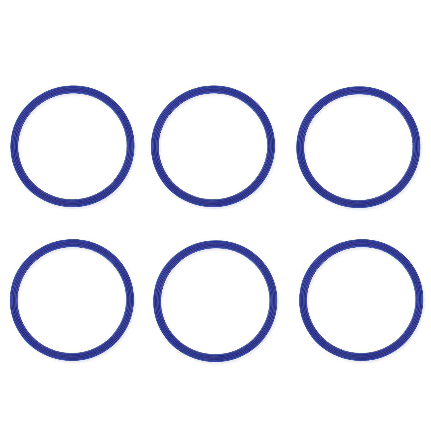 BOXOB 6pcs Water Bottle Sealing Ring Replacement for Owala FreeSip Silicone Lid Seal O Ring Gaskets Water Bottle Replacement Parts Accessories for Owala Cup 24/25/32/40 oz (Dark Blue)