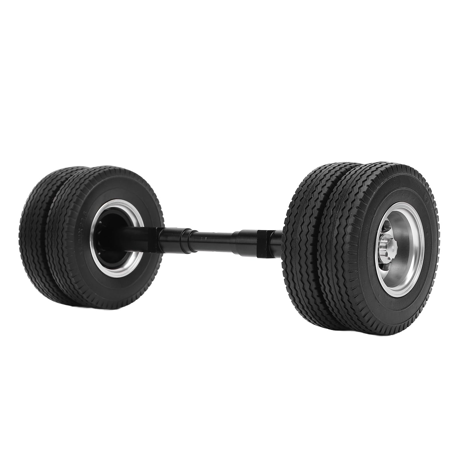 Opona tylnej osi RC ze stopu aluminium, gumowa, trwała, o dużej nośności, antypoślizgowa, do modyfikacji przyczepy ciągnika 1/14, części zamienne DIY, średnica 85 mm