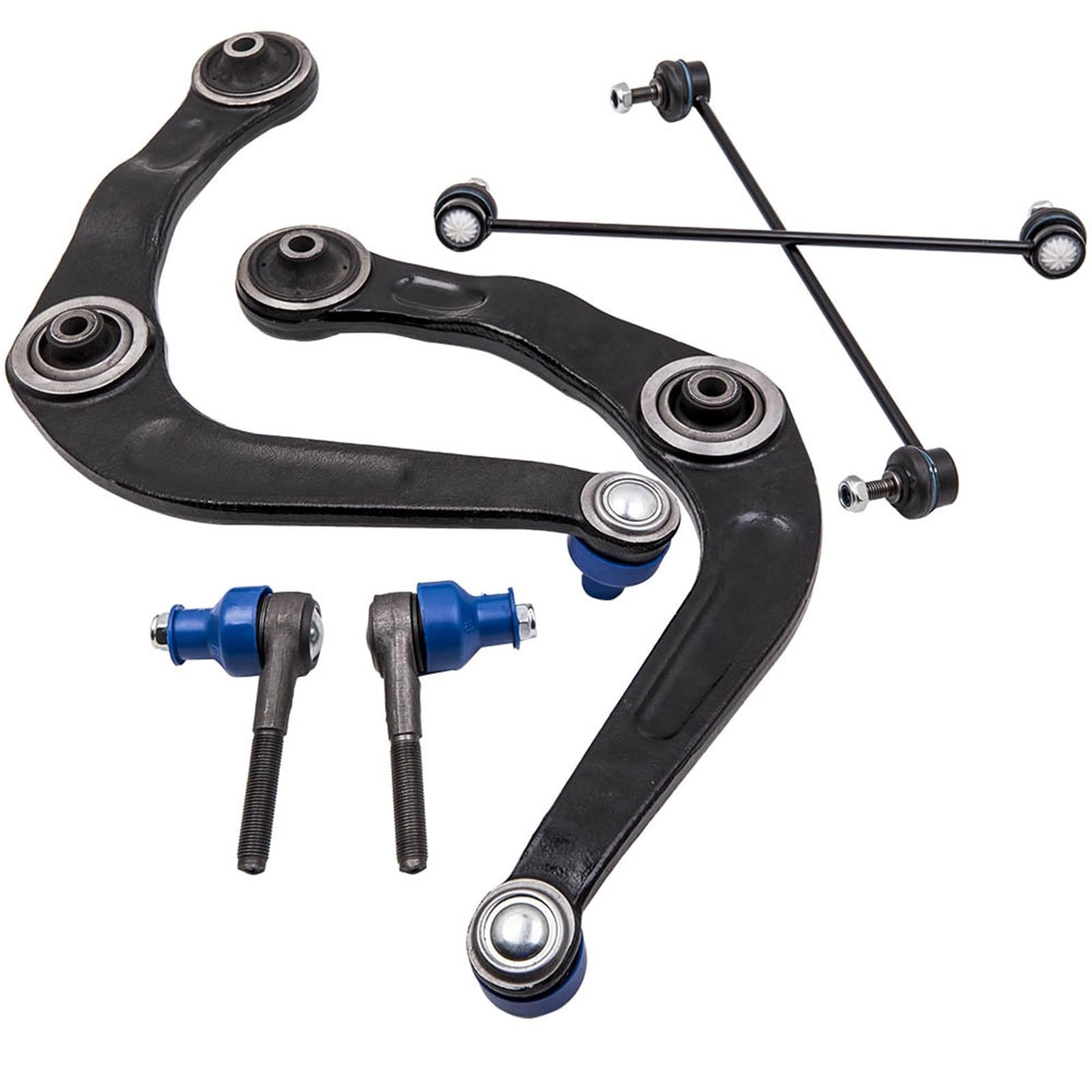 Wahacz Zawieszenia Pasuje do Peugeot 206 sedan 2A/C 2E/K zestaw ramion wahacze wahaczy 6 szt