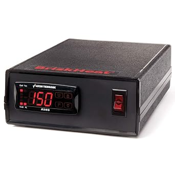 BriskHeat SDXKA, SDX Digital PID Temperature Controller with Type-K Thermocouple, 2m Power Cord and NEMA 5-15 Plug, 100-125 VAC