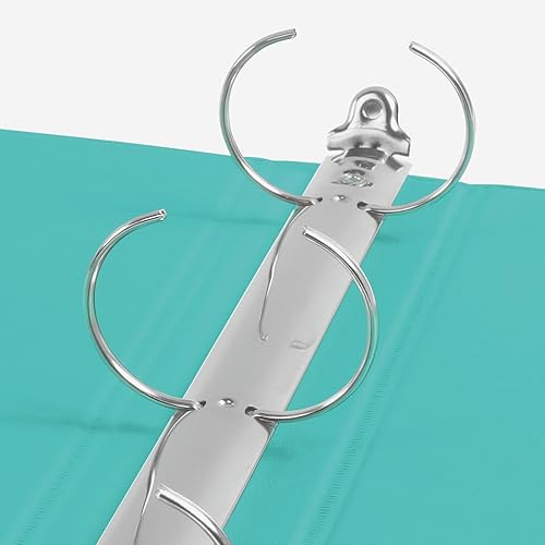 Miniatura 4 de Cardinal Carpetas de 3 anillos para la escuela y la oficina, duraderas de 1.5 pulgadas, anillos redondos, con capacidad para 350 hojas, vista de