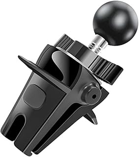 スマホホルダー エアコンクリップ 17mm ボールヘッド 車載ホルダー エアコン 送風口