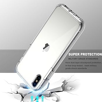 Amazon.com: COOLQO Compatible for iPhone X/XS Case [10 FT