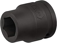 Vista 16 de Jetech Enchufe de impacto estándar de 1 pulgada con accionamiento de 3/4 de pulgada, fabricado con acero de aleación de cromo molibdeno, tratado