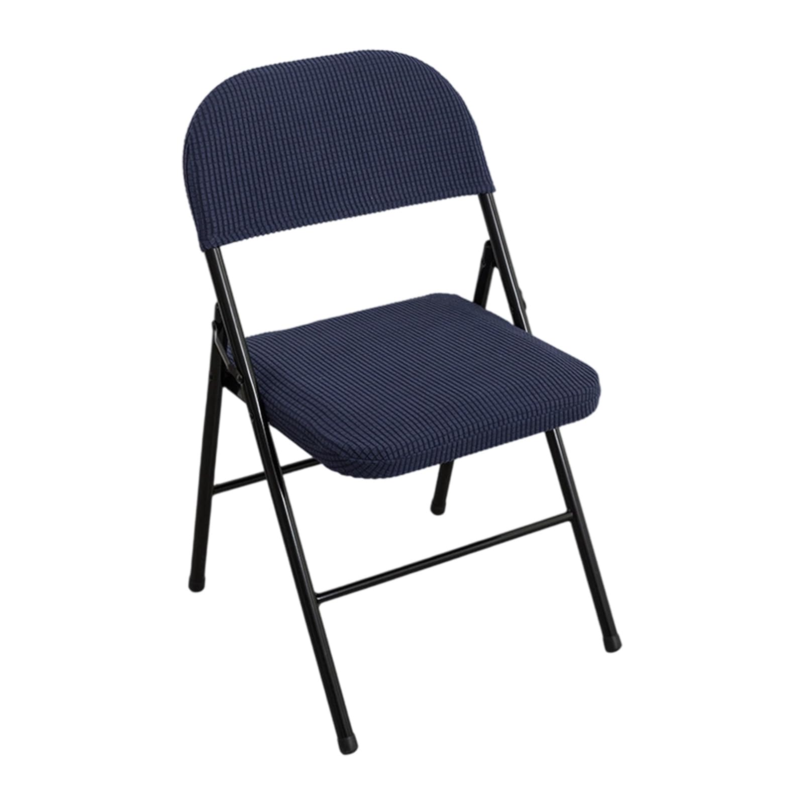 Elnwnnkc Plulan 2Pieces Split Stretch Chair Covers Durability Polyester Slipcovers For Foldable Dining Chairs Widely Used Furniture Protectors