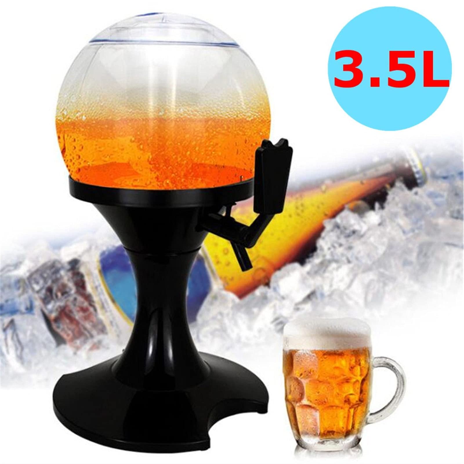 SXA Dispenser della Torre della Birra da 115Oz Distributore della Bevanda Sferica della Bevanda della Bevanda della Bevanda per Il Partito della Casa del Bar