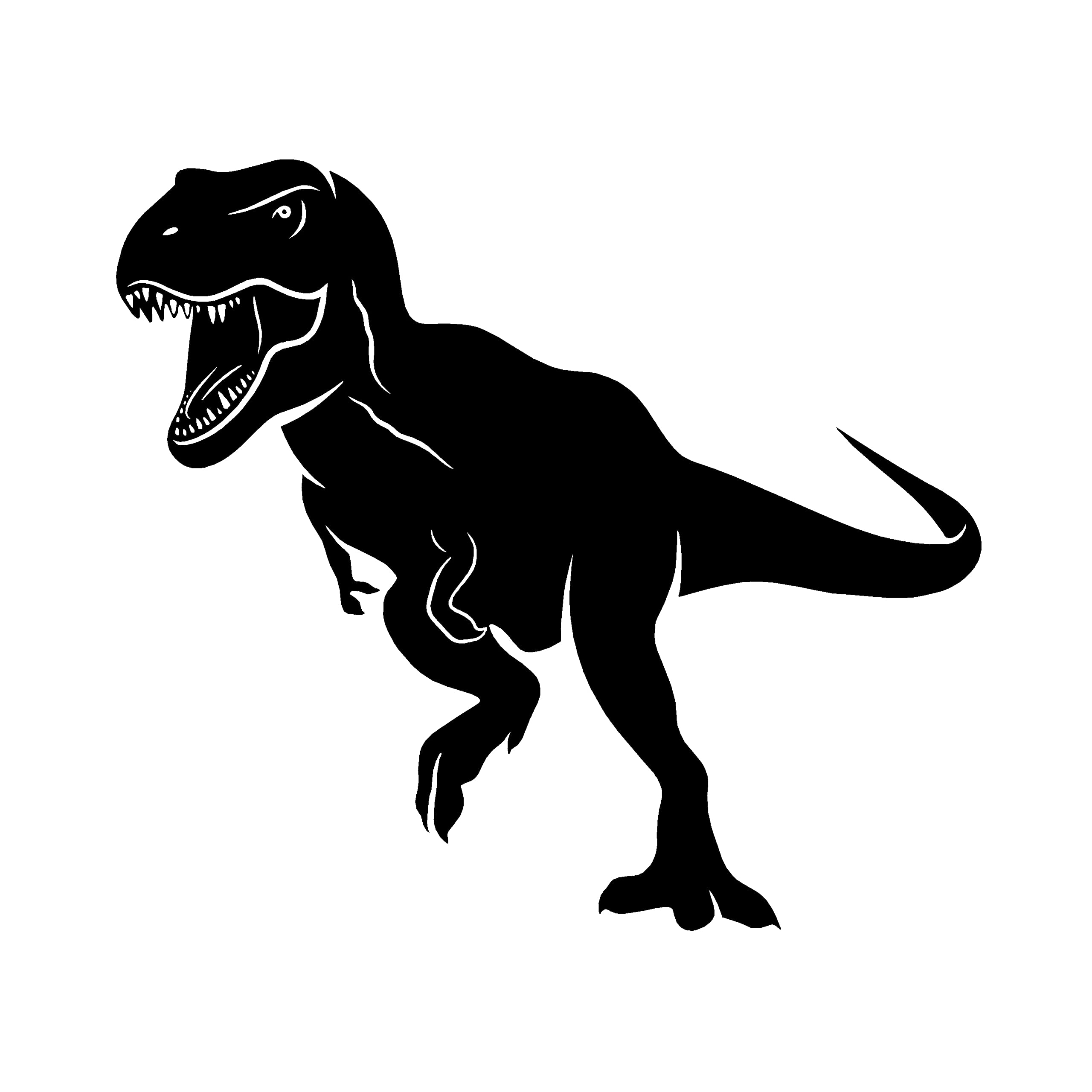 T Rex Dinosaur Vinyl car Van Trailer Window Sticker, Decal LDINT2