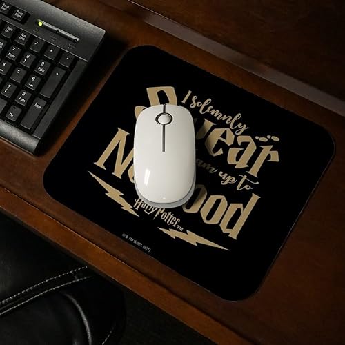 Miniatura 2 de Harry Potter I Am Up to No Good - Alfombrilla de mouse de goma fina de perfil bajo