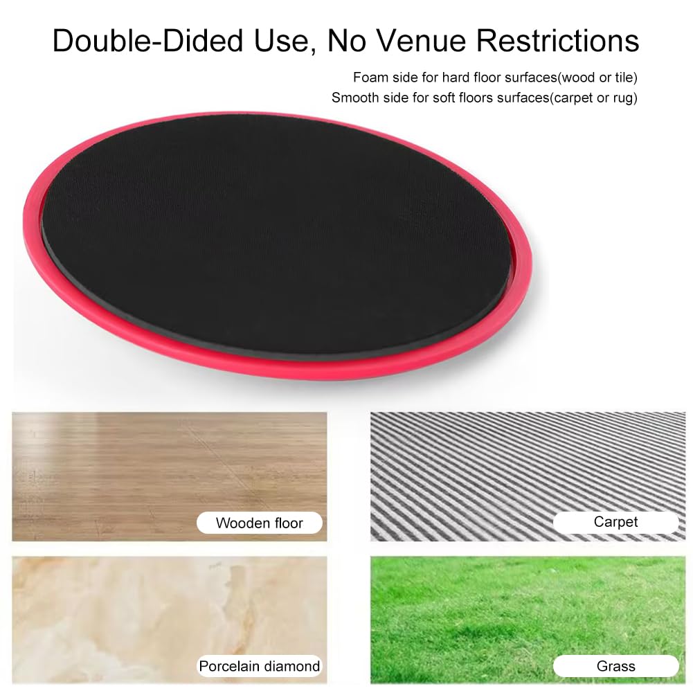 Nankoyal Gleitscheiben Fitness - Katzenpfote Design Für Yoga & Core