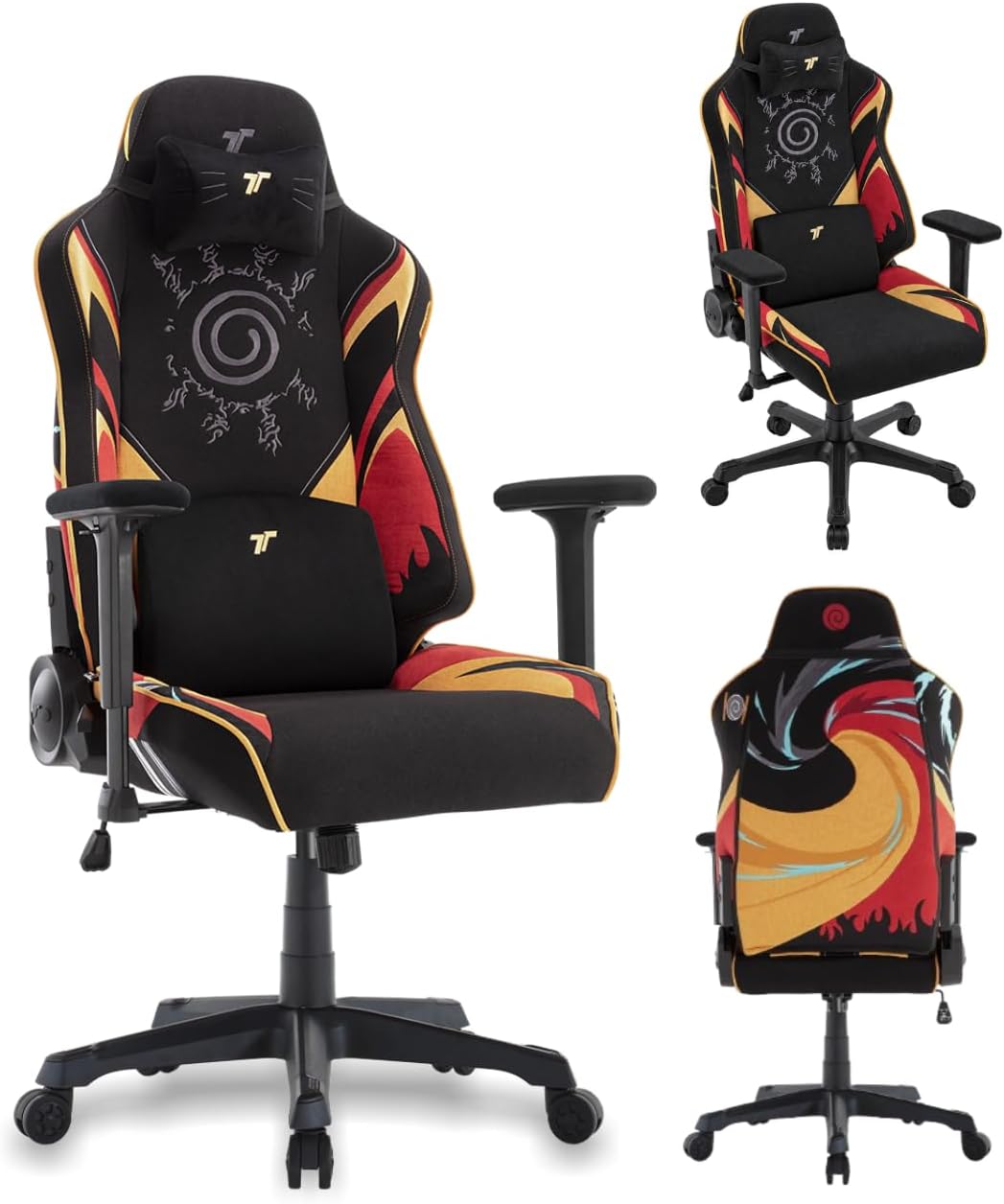 TTRACING Shippūden Gaming Chair, Naruto Fabric Edition, 330lbs