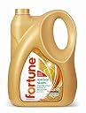 Fortune Rice Bran Health Oil | Reduces Bad Cholesterol | Rich in Gamma Oryzanol | 5L/4.35 Kg Jar (Weight May Vary) gallery image