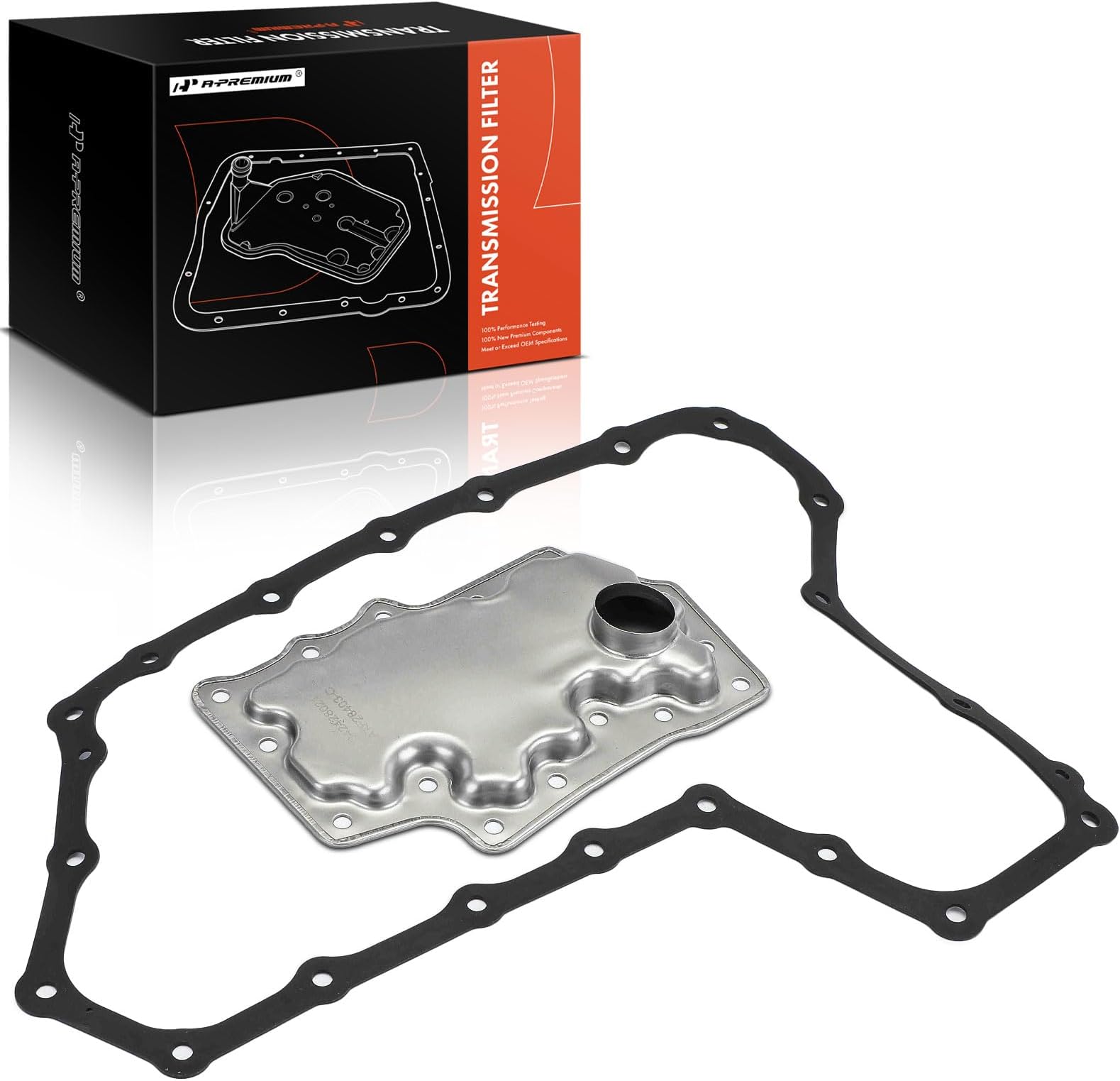 A-Premium Automatic Transmission Fluid Filter with Pan Gasket, Compatible with Nissan Altima 2007-2013, Murano 2003-2007/2009-2016, Maxima 2007-2015, Quest 2011-2016, Replaces 31726-1XA01, 317261XA01