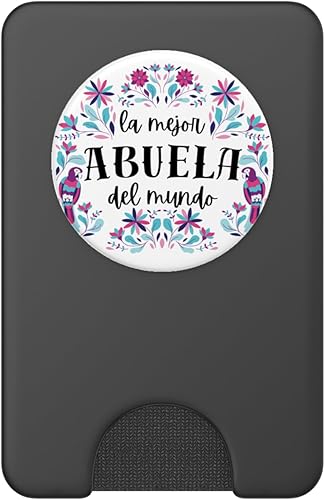 Miniatura 2 de La Mejor Abuela del Mundo Spanish Grandma for Mother's Day PopSockets PopWallet for MagSafe
