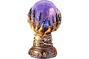 Plasma Ball - Witch's Celestial Crystal Ball for Eerie Halloween Festivities