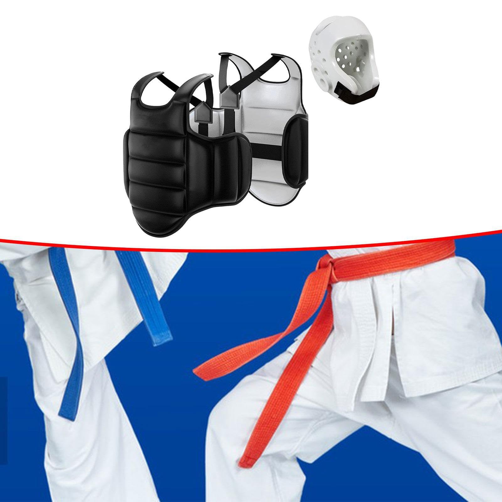 Plastron de karaté équipement léger durable Muay Thai Taekwondo Boxe