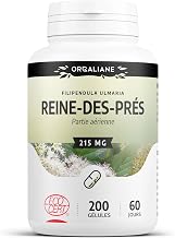 Organic Close Queen | 645 mg/day | Filipendula ulmaria | Ecocert Certified | 200 Capsules