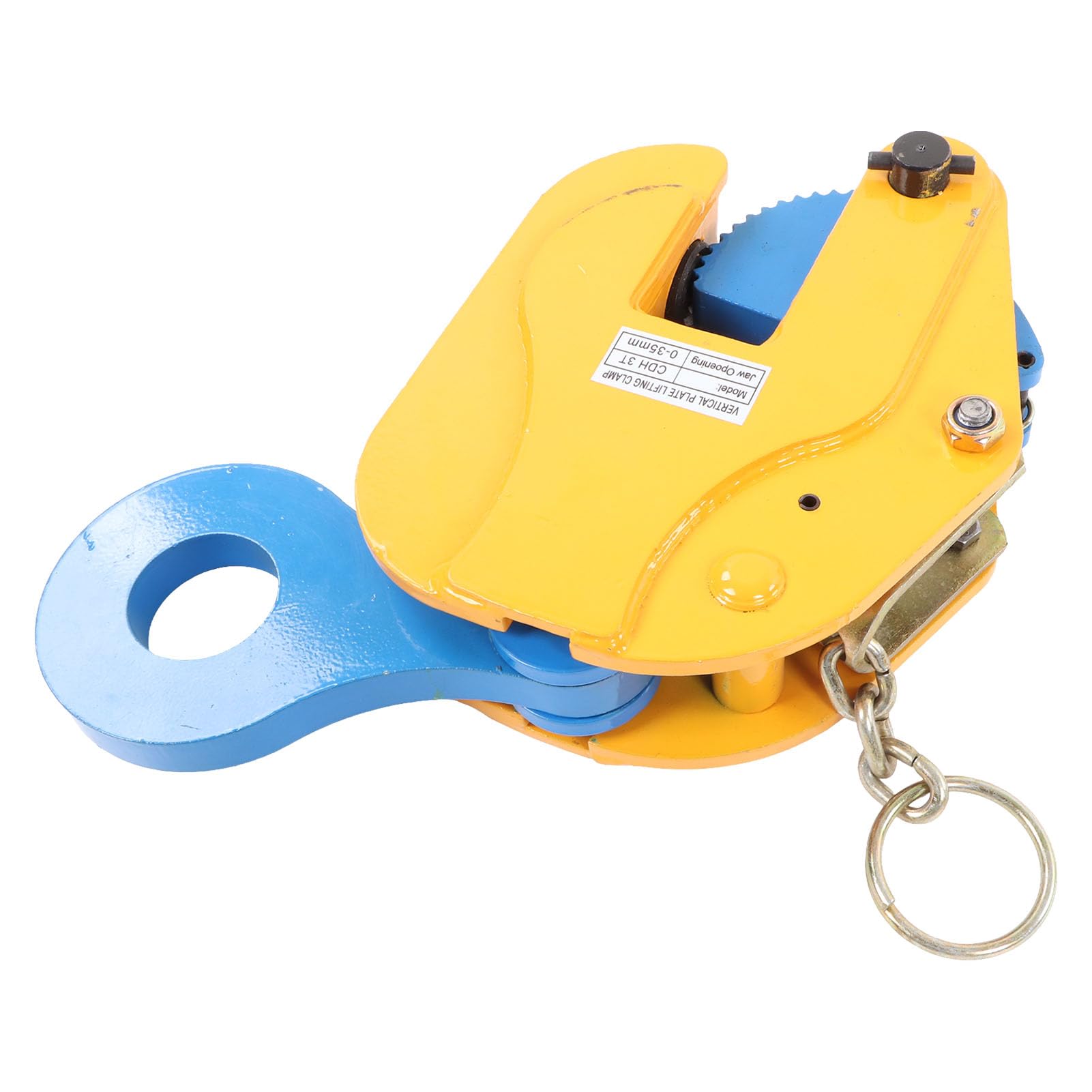 Hebeklemme 3T, Vertikalblechgreifer Hebezange Bordstein Vertikal Hebegreifer Schwenköse Steinträger Heber, für Automobil Luftfahrtindustrie Anheben und Transportieren