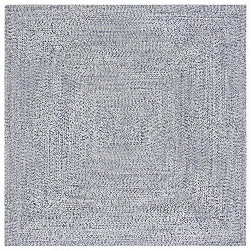 Comparison: 9'X9' Kitchen Layout 2 Safavieh Washable Rug Outdoor Braided Collection - 9' Square, Dark Blue & Ivory, Handmade & Reversible, Non-Shedding & Easy to Clean, Ideal for Patio, Backyard, Mudroom (BRA201N)
