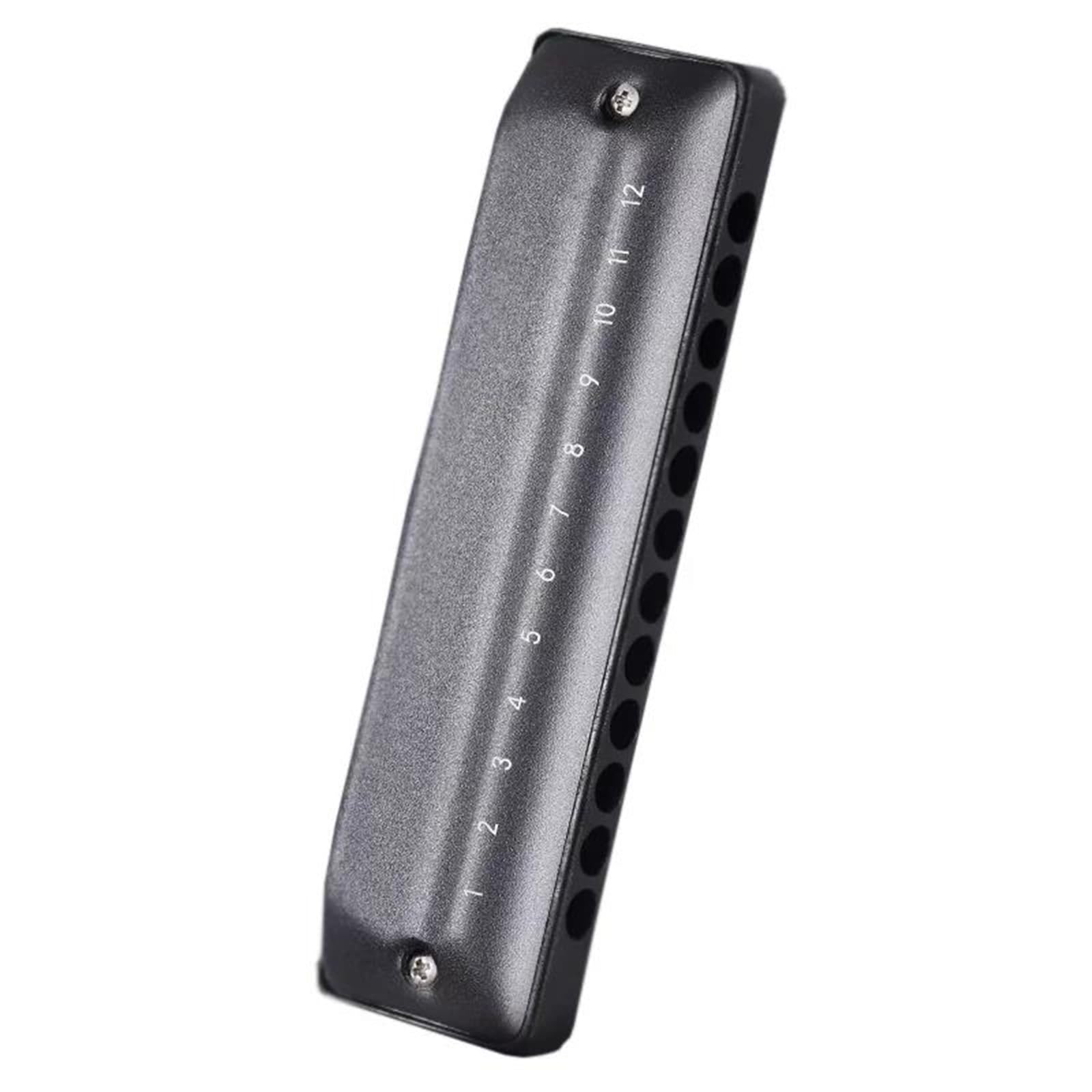 Mundharmonika Diatonische Mundharmonika Mundharmonika 12 Löcher Armonica Professionelle Instrumentos Blues Harp Musikinstrumente(B Tone)