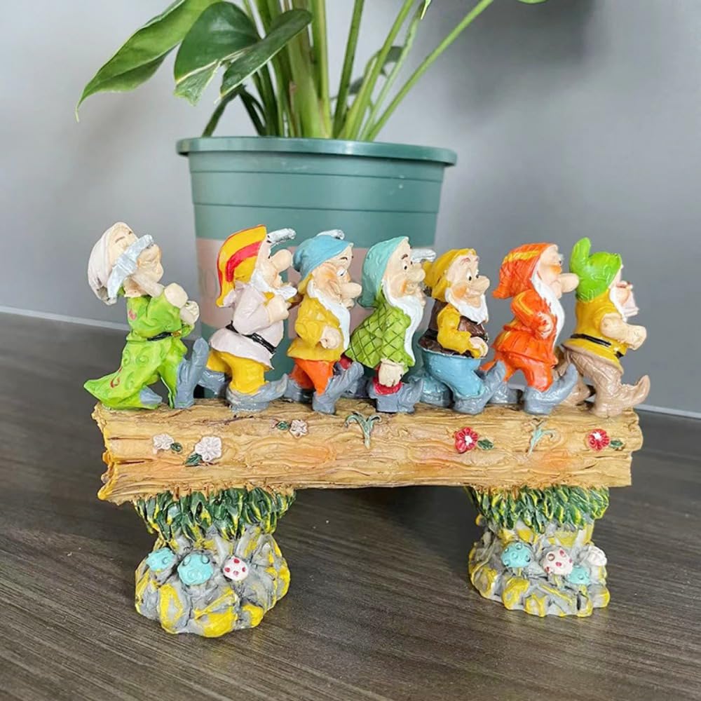 Funko Disney Siete Enanos Rina Mini Gnomos Tatua Hadas Jardin Decoración  Miniatura - AliExprs Figuras Jardin Exterior, image size:1000x1000