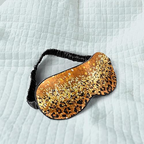 Miniatura 6 de WIRESTER Máscara de ojos de seda de satén suave para dormir, cómoda máscara para dormir con correa ajustable para hombres, mujeres y niños - Bulldog