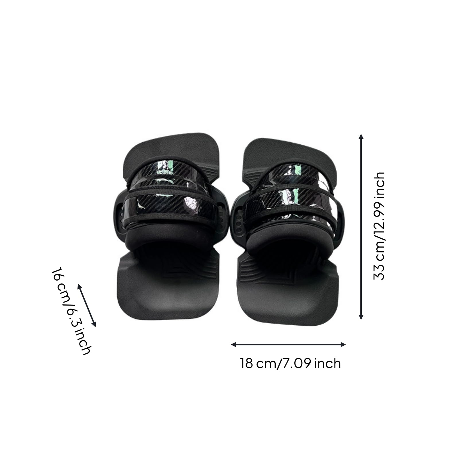 2 Pezzi Copriscarpe Antiscivolo da Surf Resistente a Graffi Accessorio Sportivo Acquatico per Sport Acquatici, Mare