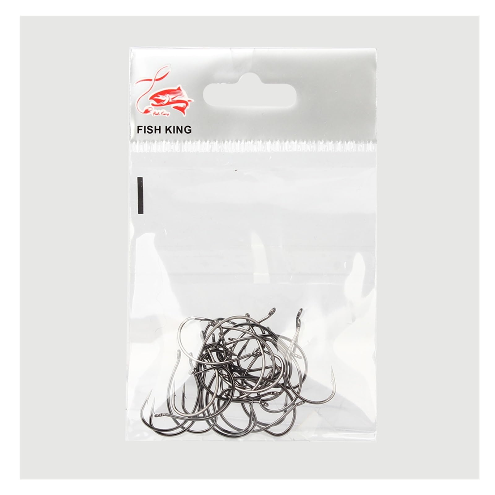 Crochet de pêche, Hameçons de pêche, Crochet de pêche à la Carpe, Anneau en Acier à Haute teneur en Carbone, hameçons à œil, Accessoires de pêche, 30 pièces/Paquet (Color : 2, Size : 1 Pack)