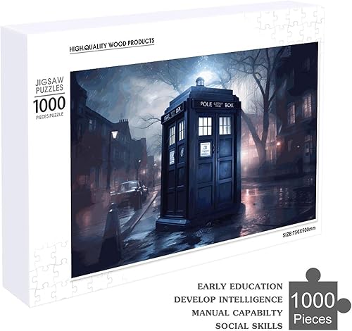 Miniatura 4 de Rompecabezas divertido de madera con diseño de ratones de policía, regalo único para adultos, 300/500/1000 piezas