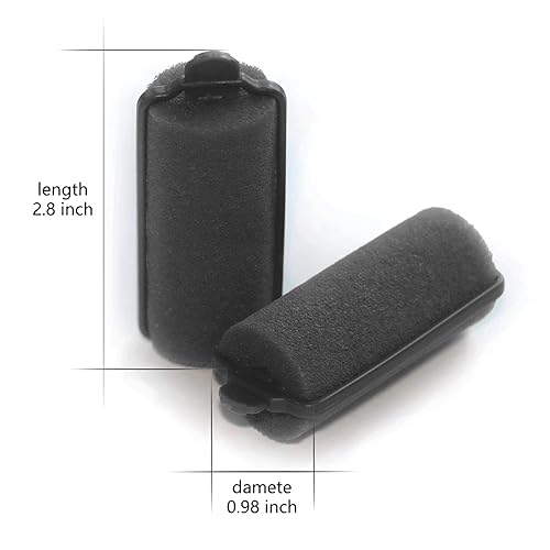 Miniatura 3 de 36 rodillos de esponja de espuma, rizadores de pelo suaves para dormir, rizadores de pelo flexibles, rizadores de esponja para peinar el cabello