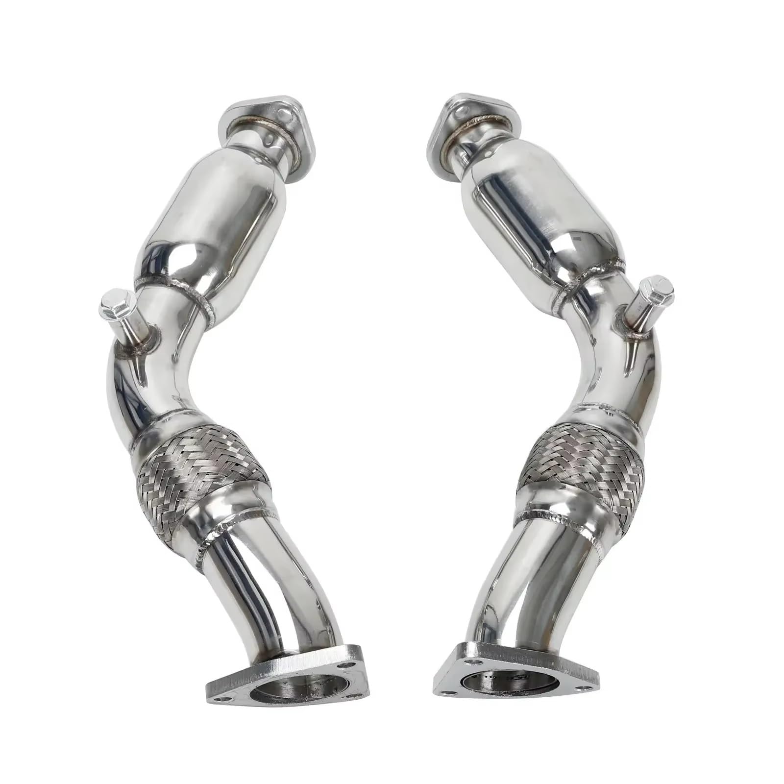 Auto- Auspuffkrümmer Für Infiniti G35/Für FX35 Tuning-Teile, Auspuff-Fallrohr Und Prüfrohr-Set Auto-Abgaskrümmer