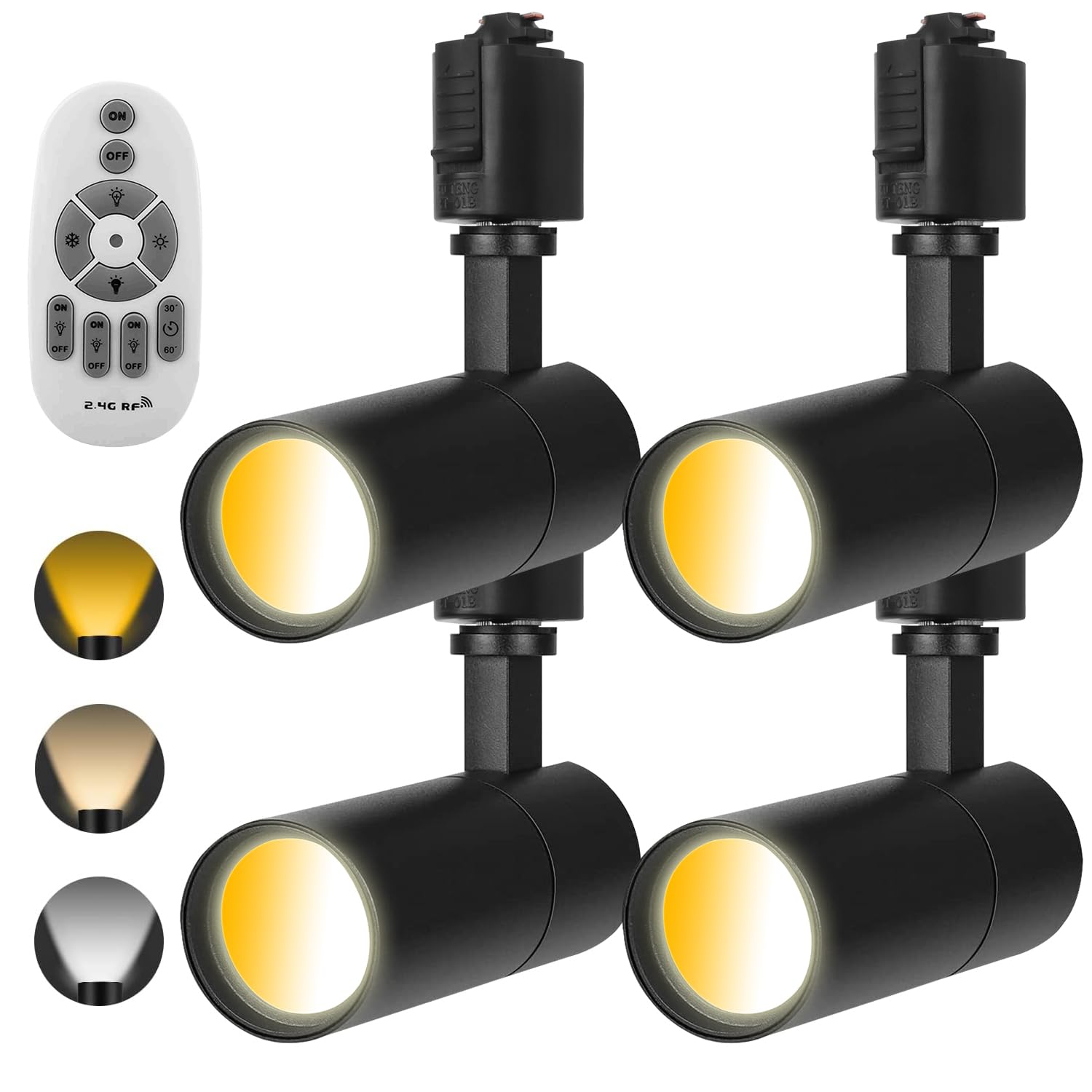 ライティングレール用スポットライト100W相当 調光 調色 リモコン付き Amazon.co.jp : ライティングレール用スポットライト100W相当 調