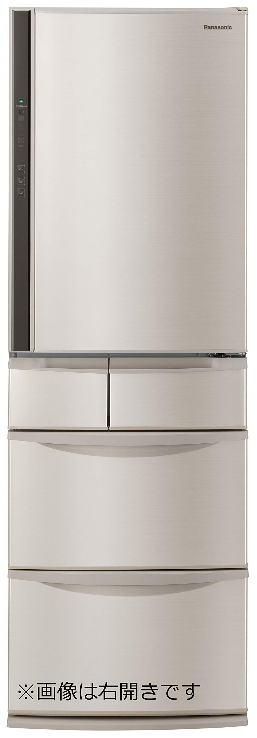 Amazon.co.jp: パナソニック 5ドア 冷蔵庫 406L エコナビ 微凍結