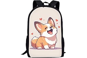 Kawaii Corgi Backpack: The Perfect Schoolbag for Corgi-Loving Students