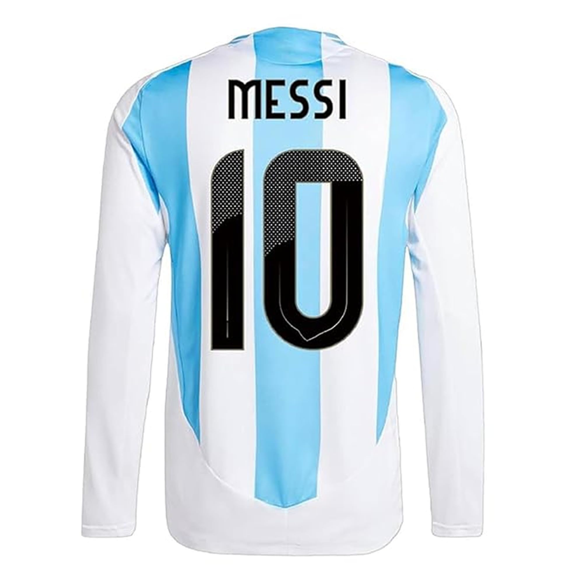 Sports Soccer Boys Football Jersey Argen Messi 10 Home Kit Jersey T-Shirt (Kids, Boys, Men)-picture-12
