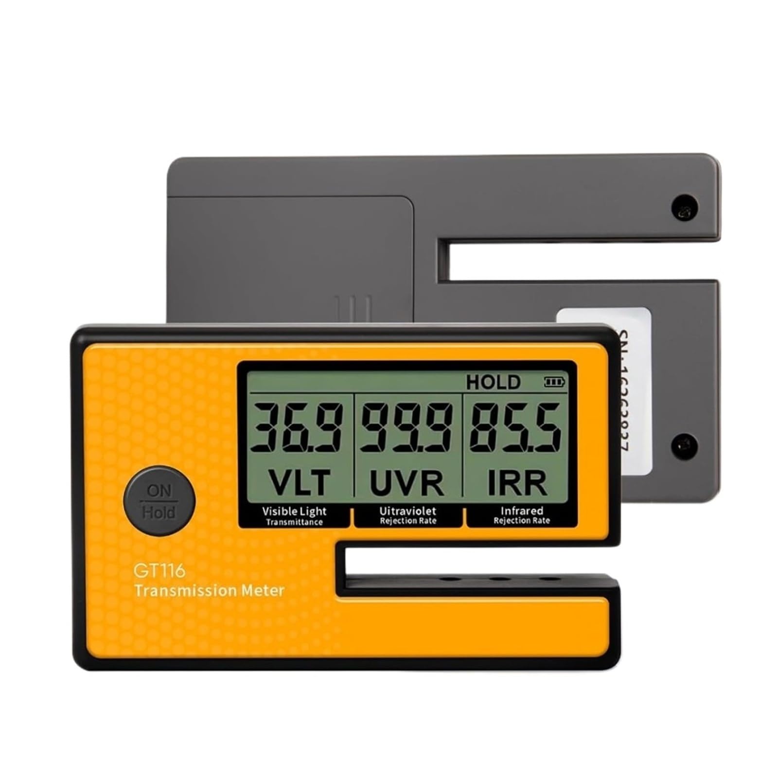Medidor de transmisión de coche de película Solar 3 en 1, tinte Digital, calibración automática, detección UV IR VL Retención de datos