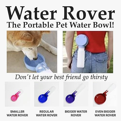 Miniatura 4 de Tazón y botella de agua Water Rover, L, Azul claro