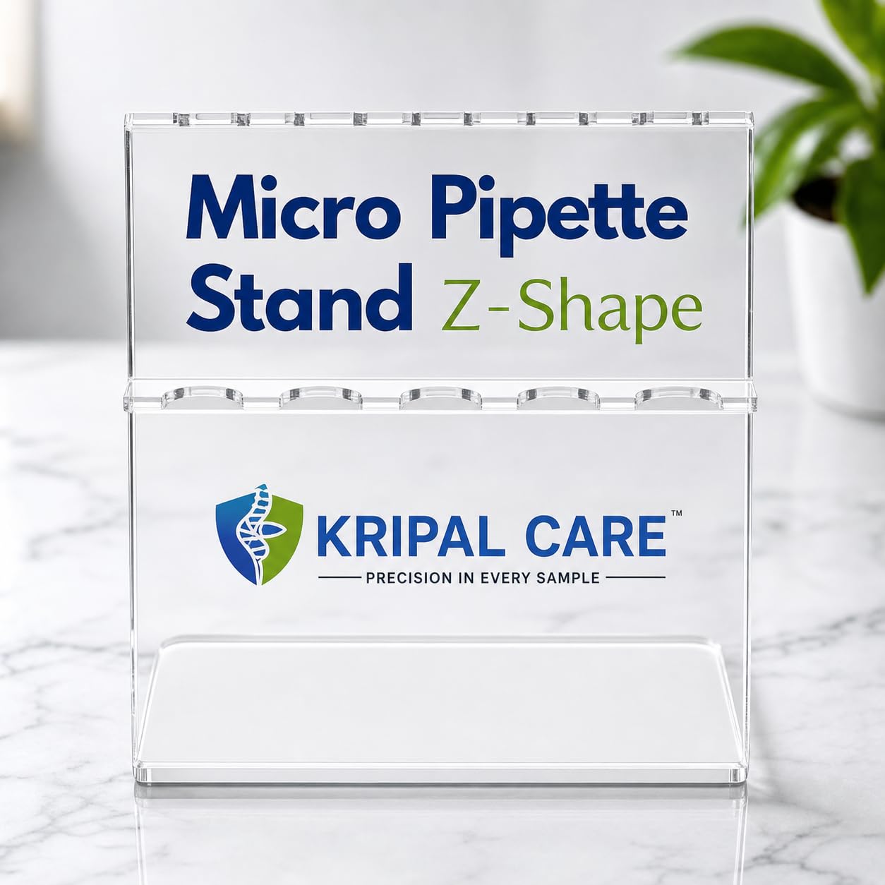 Z shape Micro Pipette Stand for 5 Pippets Industrial & Scientific Equipments Chemistry Labs 5 Vertical Slots, Transparent set of 1-picture-49