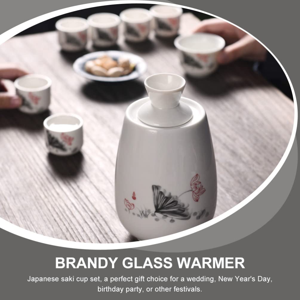 BESTonZON 16 Pièces Set De Tasses à Saké En Porcelaine - Verres à Vin, Expresso, Whisky Et Thé Asiatique