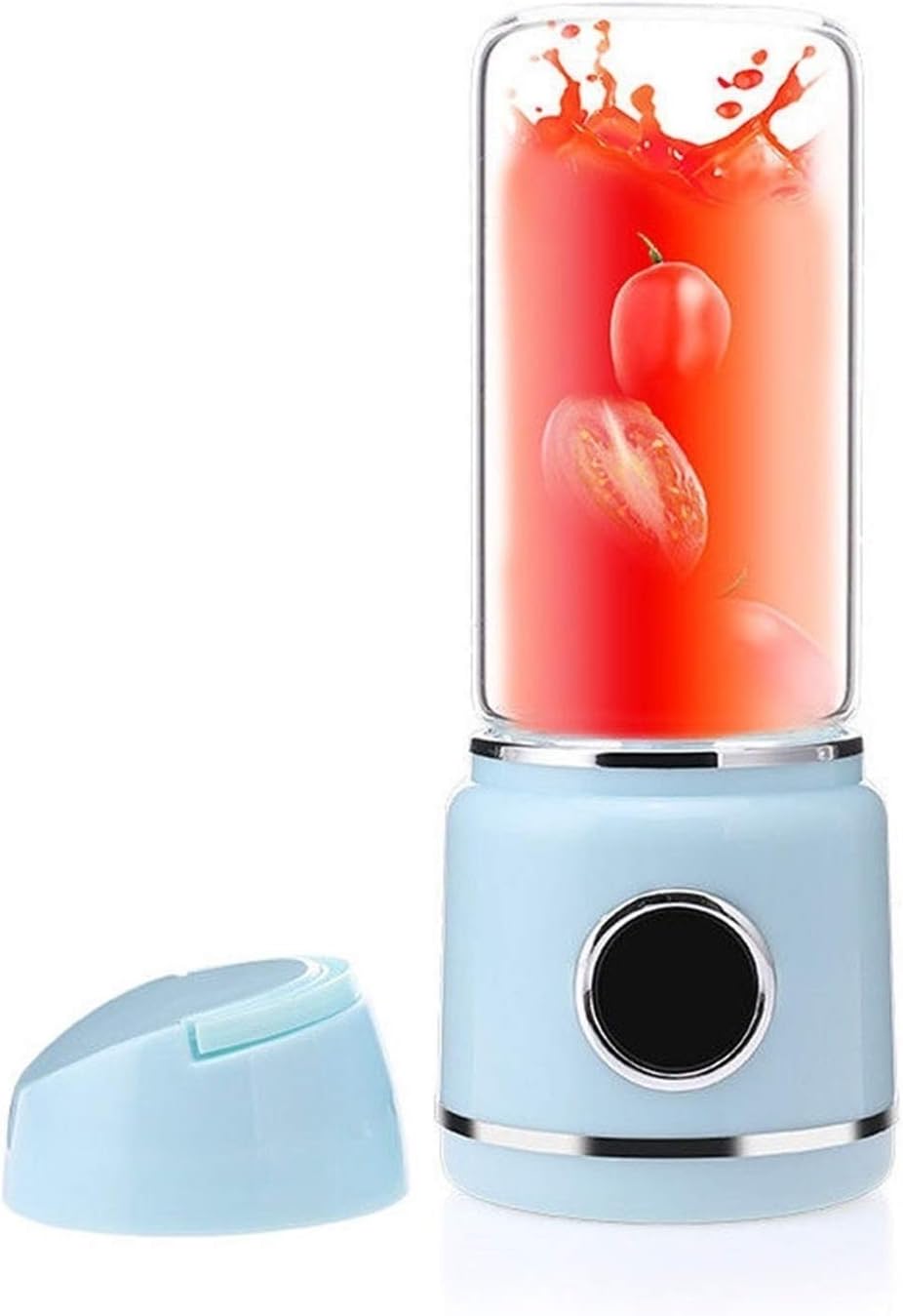 Portable, Personal Size Blender Shakes and Smoothies Mini Jucier Cup USB Rechargeabl, Pink (Color : A)