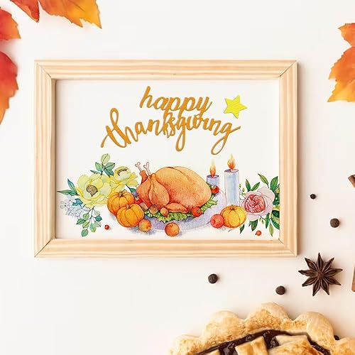 Miniatura 10 de Hying 2 troqueles de hoja de arce de Acción de Gracias para hacer tarjetas, marco de hoja de arce de otoño, troqueles de corte para álbumes de