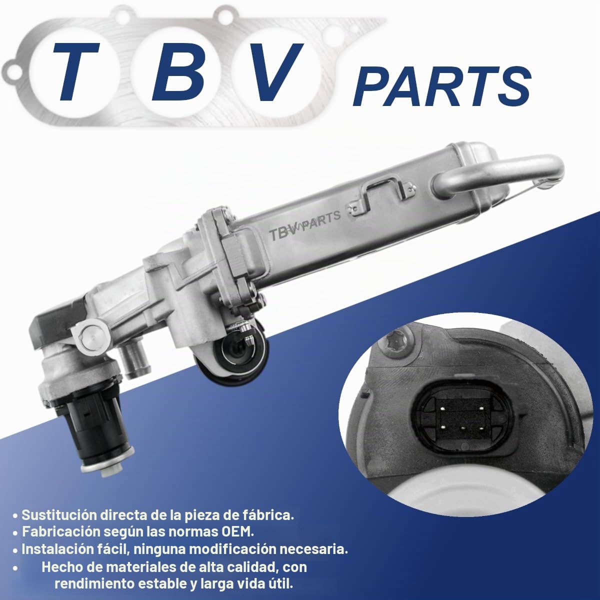 Válvula EGR 1.6/2.0 TDI 03L131512CF 03L131512CH 03L131512DQ 03L131512N 03L131512AP EGR Valvula con Enfriador para A3, Q3, Alambra, Altea, Leon, Octavia, Yeti, Caddy, Golf, Passat CAYC