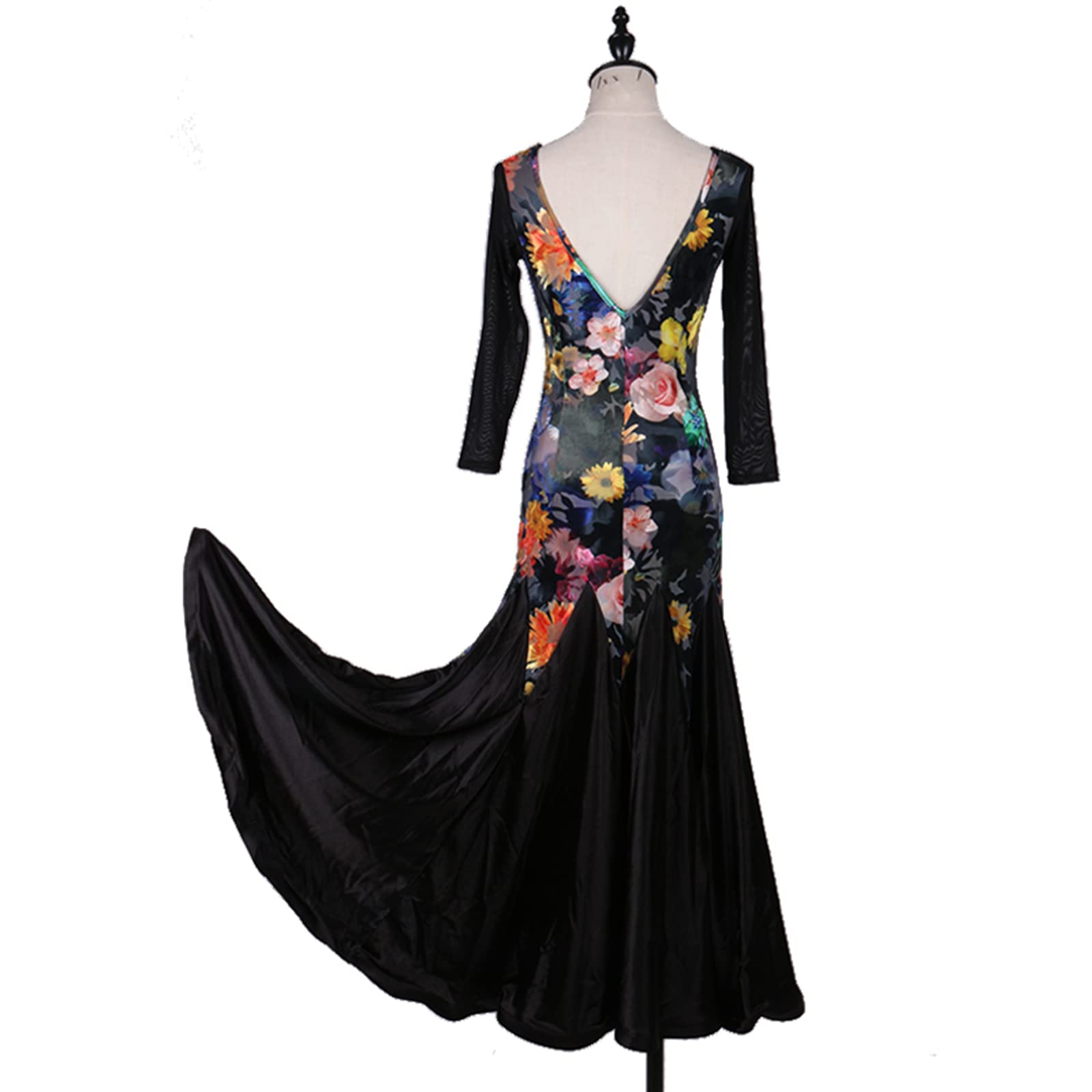 Vestido de baile estándar nacional, vestidos de baile de graduación, vestido de flamenco de vals Cha Cha, trajes de competencia de baile moderno, bata de danse liturgique Lyrique Scène