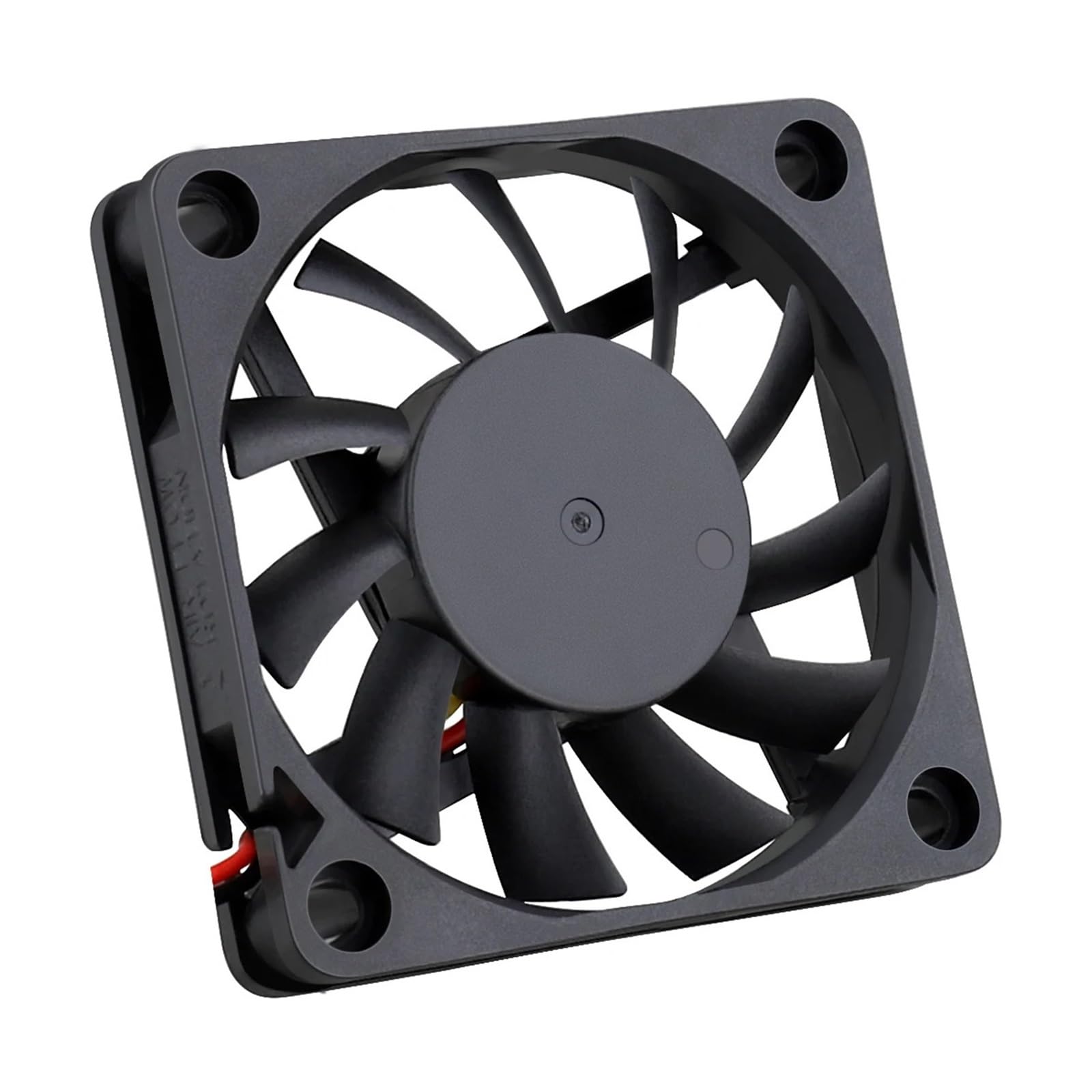 JJKKOZVQF 2 Pcs 60mm 5V 12V 24V Volt 6cm 60x60x10mm Cooling Fan 6010 Cooler USB 2PIN 3PIN Ball Brushless Fan(5V Sleeve USB)