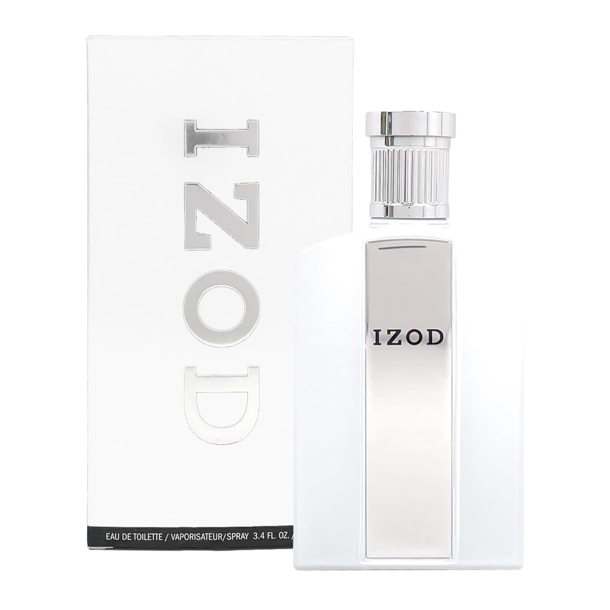 Izod Legacy White for Men Eau de Toilette Spray – Earthy Slightly Sweet Fragrance – Long-Lasting – 3.4 Oz