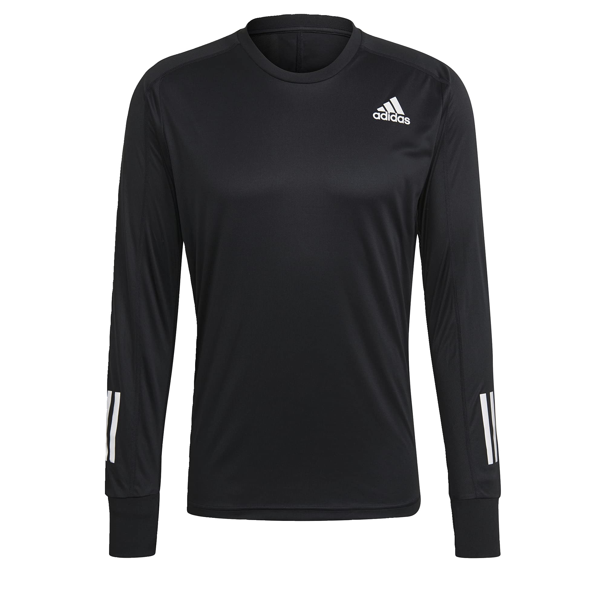 adidas Own The Run Camiseta de Manga Larga Hombres Black