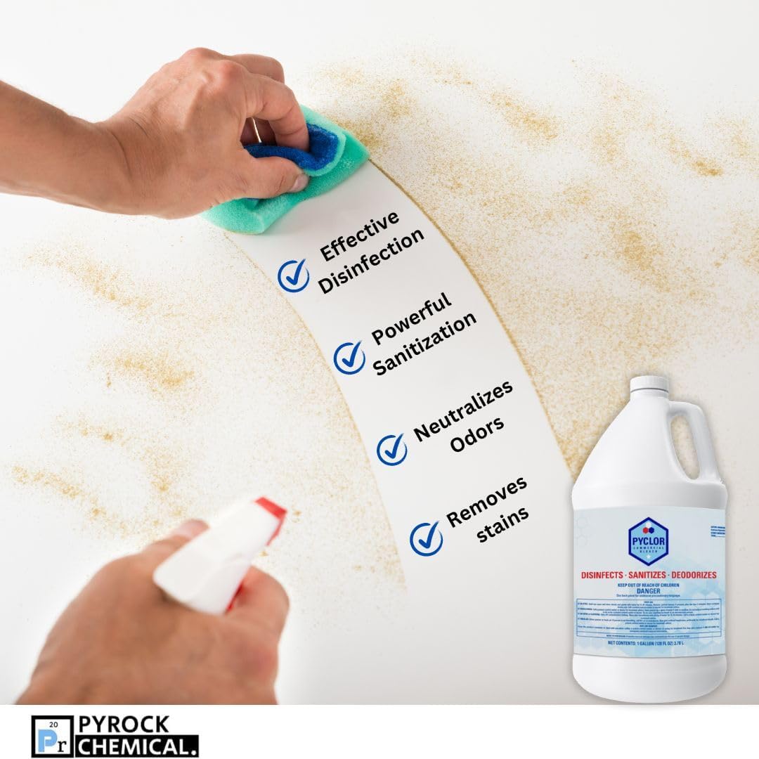 Sodium Hypochlorite 6.15% Commercial Liquid Bleach - Water Treatment, Pressure Washing, Surface Cleaner Disinfectant (4 Gallons)